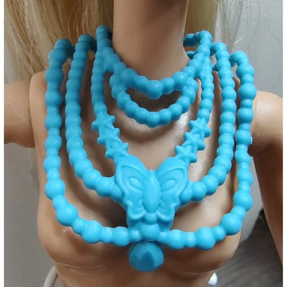 Barbie Doll's Tral Butterfly Necklace Accessory Rare Z9